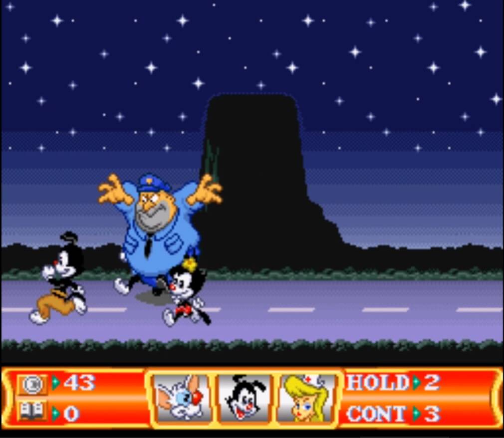 Animaniacs - геймплей игры Super Nintendo\Famicom